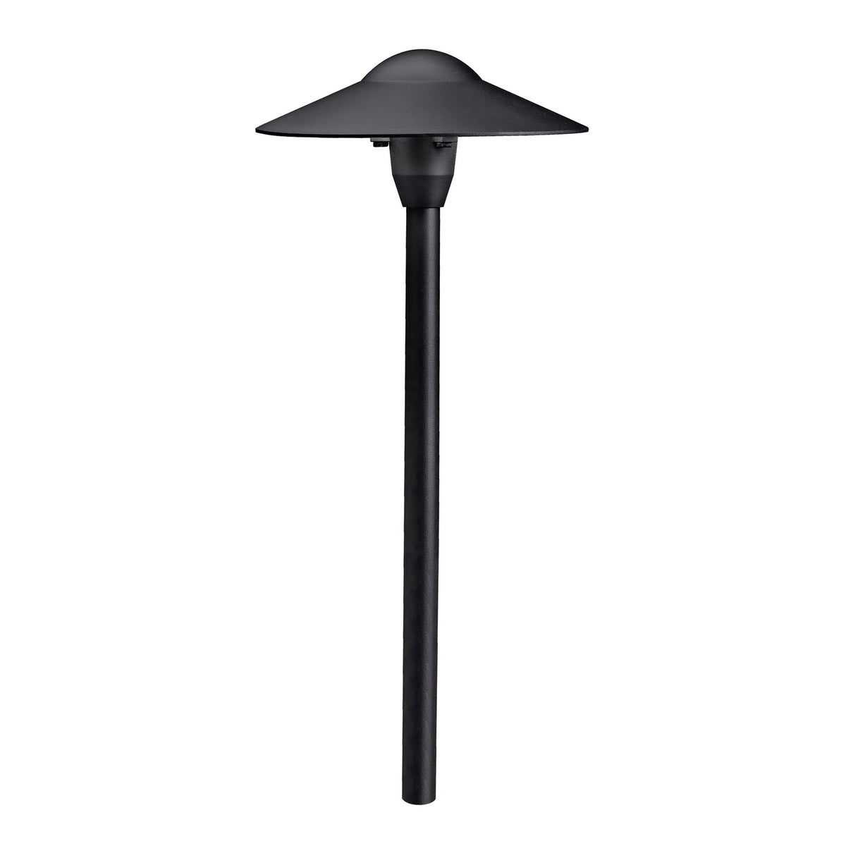 KICHLER 15310BKT 8" Dome 12V Path Light Textured Black