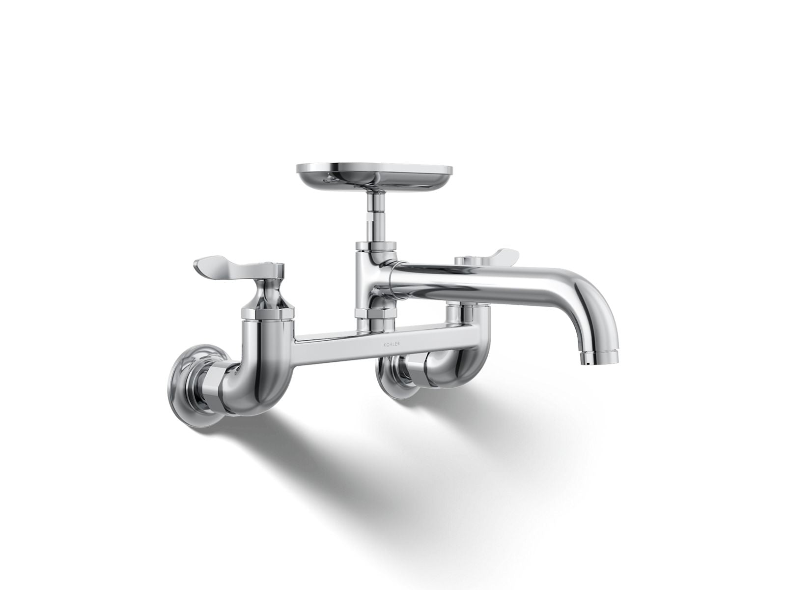KOHLER K-20902-4-CP Clearwater Kitchen Sink Faucet - Polished Chrome