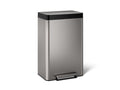 KOHLER K-20940-ST 13-Gallon Stainless Steel Step Trash Can - Stainless Steel