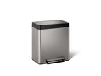 KOHLER K-20942-ST 8-Gallon Stainless Steel Step Trash Can - Stainless Steel