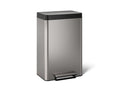 KOHLER K-20956-ST Dual-Compartment Step Trash Can - Stainless Steel