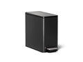 KOHLER K-20957-BST 2.5-Gallon Slim Step Trash Can - Black Stainless
