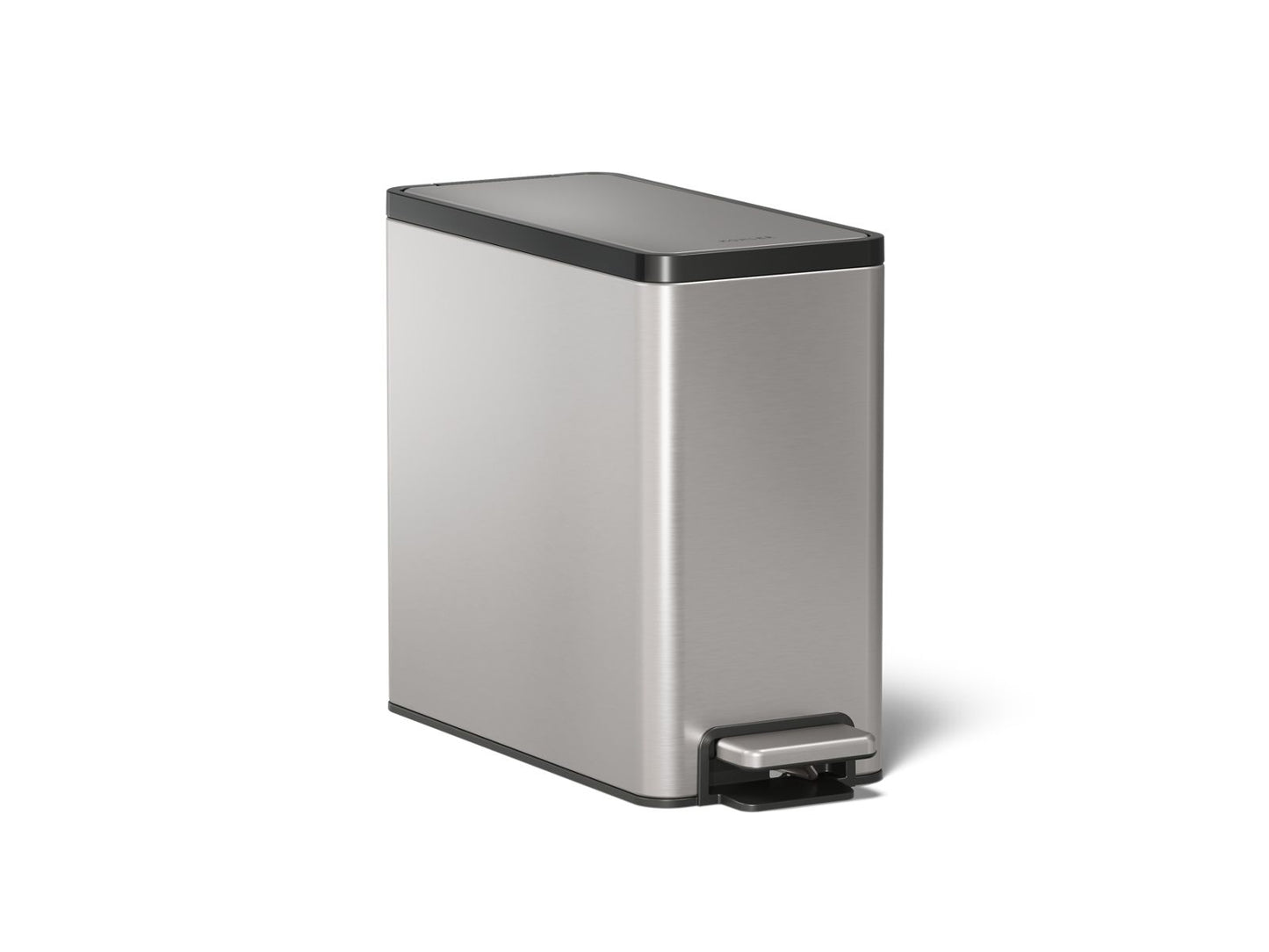 KOHLER K-20957-ST 2.5-gallon slim step trash can - Stainless Steel