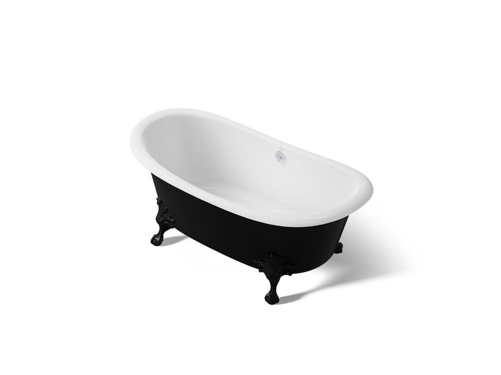 KOHLER K-21000-P5-0 Artifacts 66-1/8" X 32-1/2" Freestanding Bath - White
