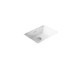 KOHLER K-21058-0 Brazn 21-1/4" Rectangular Undermount Bathroom Sink - White
