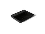 KOHLER K-21059-1-HB1 Brazn 23" Rectangular Vessel Bathroom Sink - Honed Black