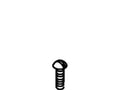 KOHLER Screw,8-32X1-1/8,Rd.Hd., K-21102
