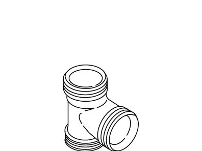 KOHLER Drain Tee, K-21157