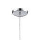 ELK SHOWROOM 21165/1 Hand Formed Glass 5'' Wide 1-Light Mini Pendant - Polished Chrome