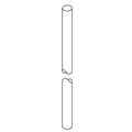 KOHLER C Spout Lift Rod - Vibrant Brushed Bronze, K-21220-BV