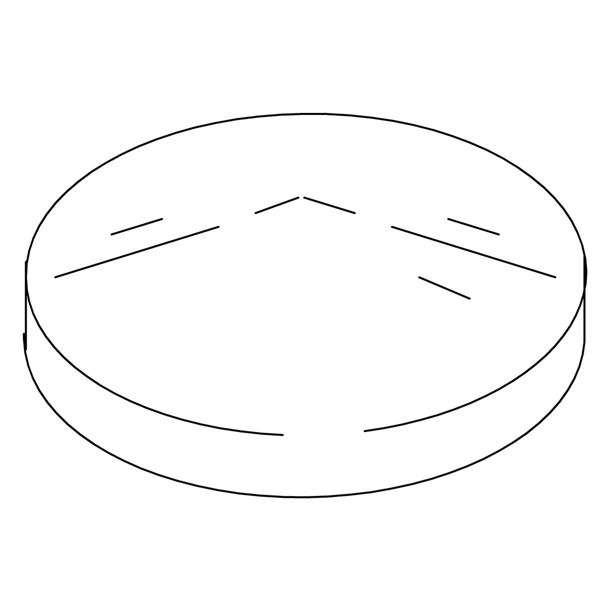 KOHLER Cover For 2" Dia Shroud - Polished Chrome, K-21281-CP