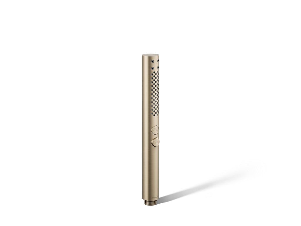 KOHLER K-21335-BV Shift+ Round Two-Function Handshower, 2.5 Gpm - Vibrant Brushed Bronze