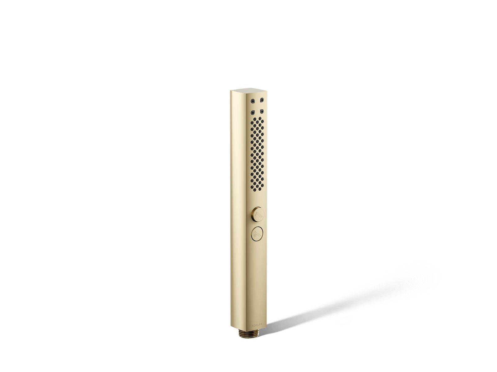 KOHLER K-21336-G-AF Shift+ Square Two-Function Handshower, 1.75 Gpm - Vibrant French Gold