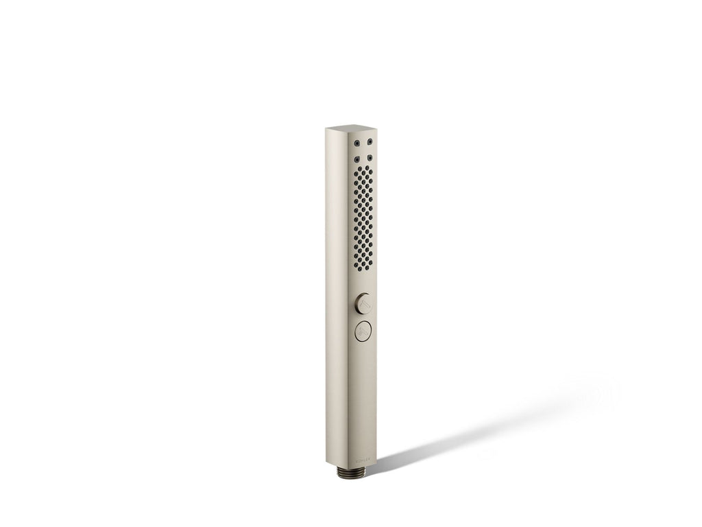 KOHLER K-21336-BN Shift+ Square Two-Function Handshower, 2.5 Gpm - Vibrant Brushed Nickel