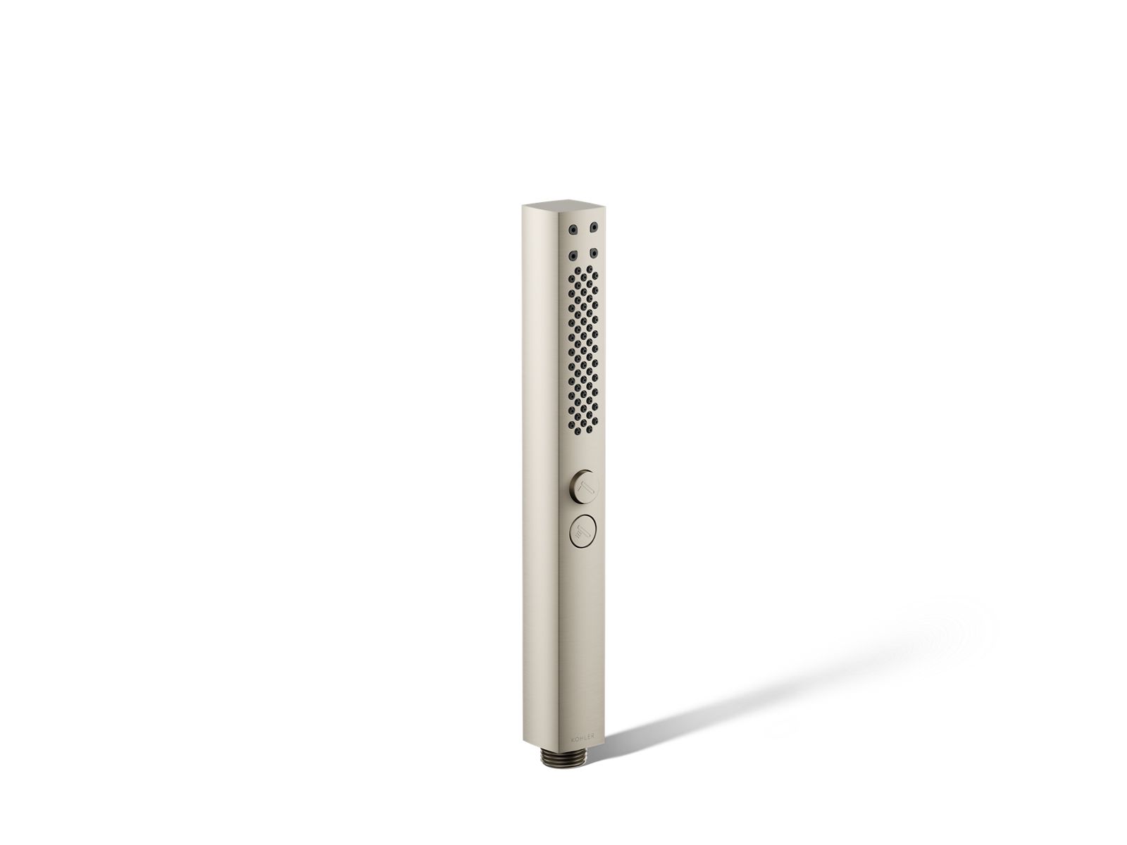 KOHLER K-21336-BN Shift+ Square Two-Function Handshower, 2.5 Gpm - Vibrant Brushed Nickel