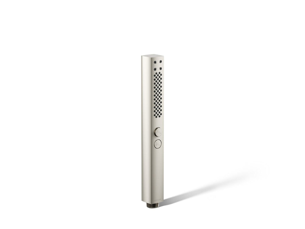 KOHLER K-21336-G-SN Shift+ Square Two-Function Handshower, 1.75 Gpm - Vibrant Polished Nickel