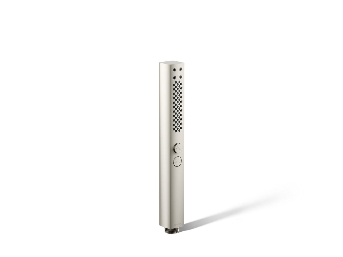 KOHLER K-21336-G-SN Shift+ Square Two-Function Handshower, 1.75 Gpm - Vibrant Polished Nickel