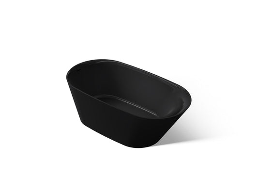 KOHLER K-21388-HB1 Brazn 66" x 35" freestanding bath - Honed Black
