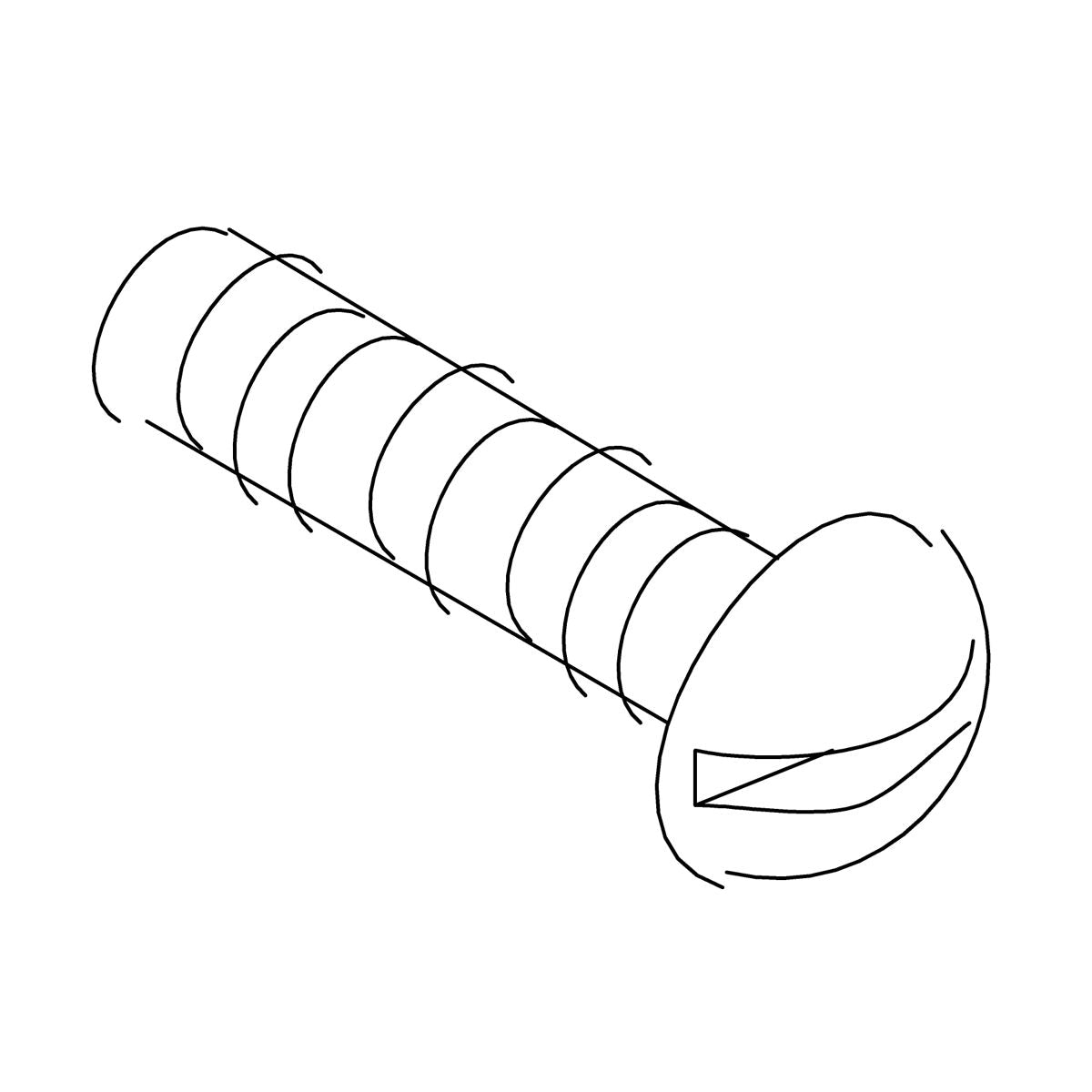 KOHLER Screw 8-32 X 1.125 - Polished Chrome, K-21634-CP