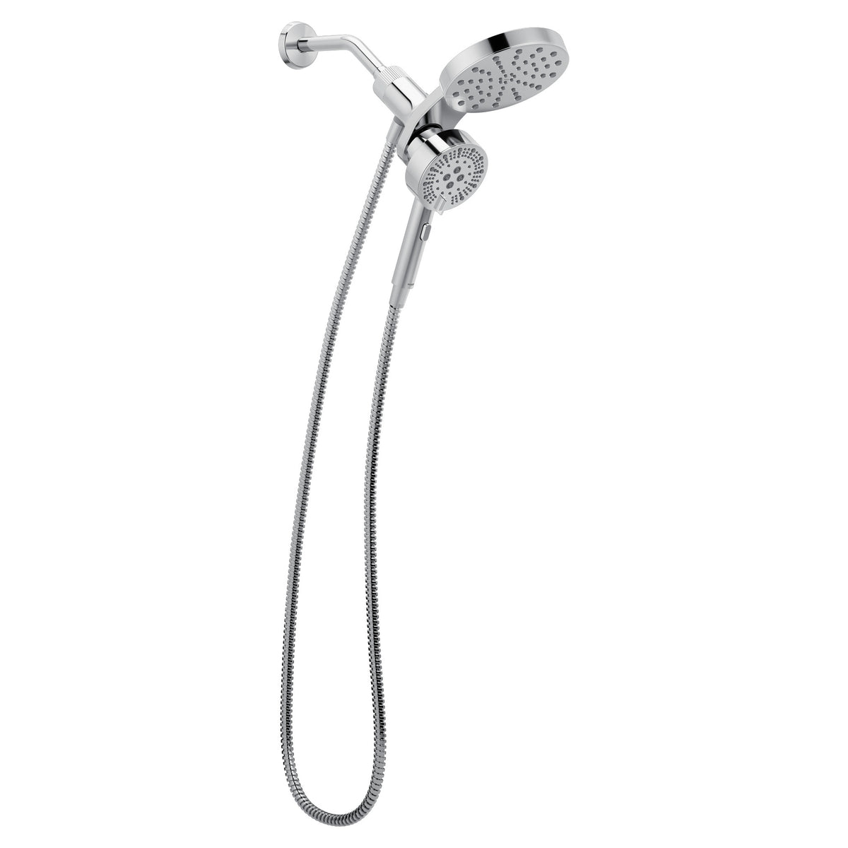 MOEN 216C3 Magnetix Six-Function 6.7" Diameter Spray Head Standard with Handshower - Chrome