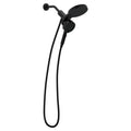 MOEN 216C3BL Magnetix Six-Function 6.7" Diameter Spray Head Standard with Handshower - Matte Black