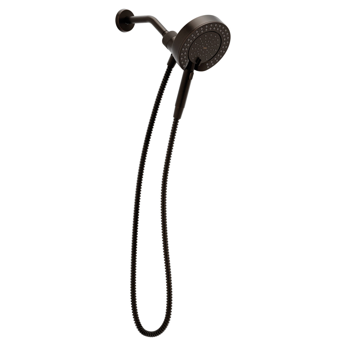 MOEN 216D3ORB Magnetix Six-Function 6-1/2" Diameter Spray Head Standard with Handshower - Oil Rubbed Bronze