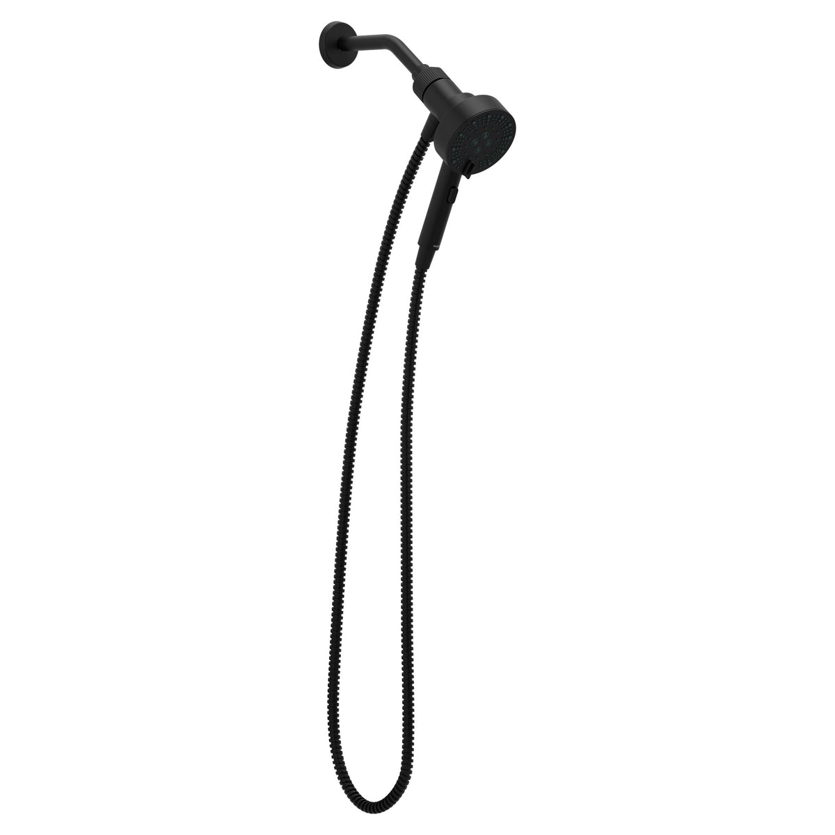 MOEN 216H3BL Magnetix Six-Function 4.25" Diameter Spray Head Handshower - Matte Black