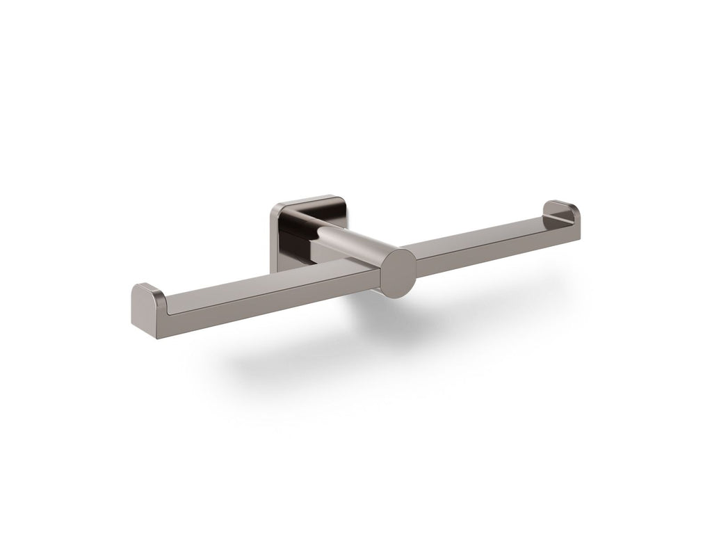 KOHLER K-21897-TT Parallel Double Toilet Paper Holder - Vibrant Titanium