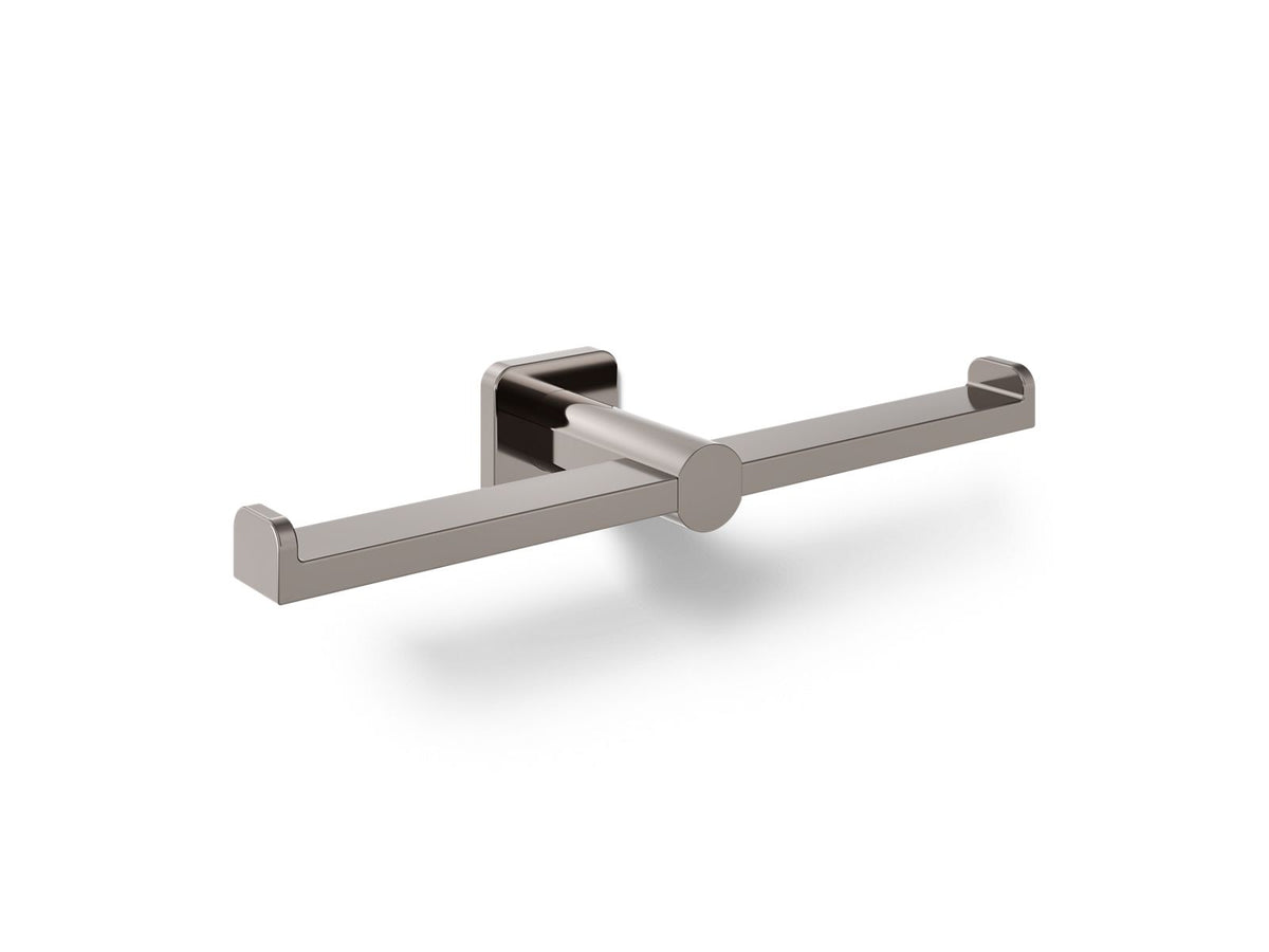 KOHLER K-21897-TT Parallel Double Toilet Paper Holder - Vibrant Titanium