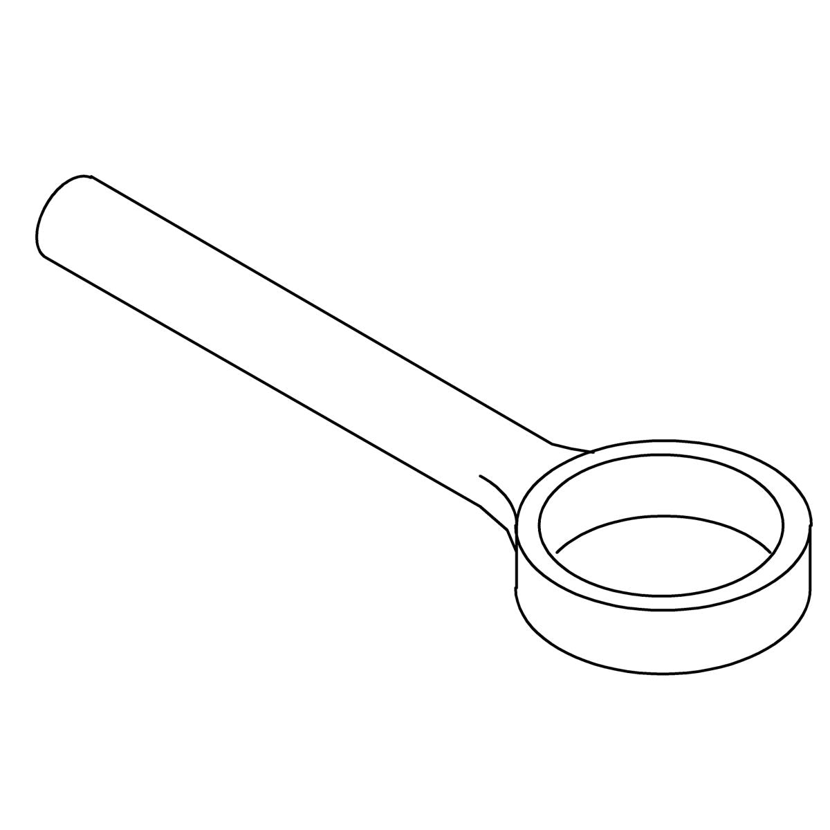 KOHLER Pipe Holder - Polished Chrome, K-21929-CP