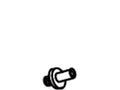 KOHLER Screw .250-28Unf-2A X.813, K-21973