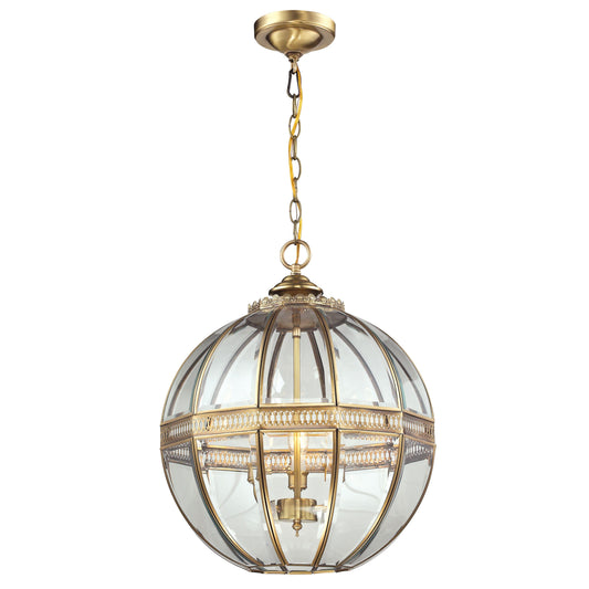 ELK SHOWROOM 22021/3 Randolph 16'' Wide 3-Light Pendant - Brushed Brass