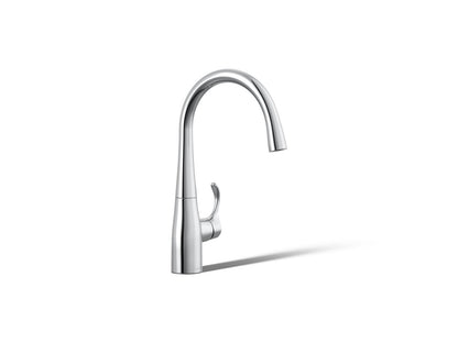 KOHLER K-22034-CP Simplice Single-handle bar sink faucet - Polished Chrome