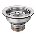 MOEN 22036 Drop-In Basket Strainer with Drain Assembly 3-1/2" - Stainless