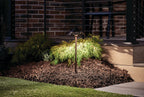 KICHLER 15443TZT Decorative Hammered Roof 12V Path Light Textured Tannery Bronze