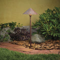 KICHLER 15443TZT Decorative Hammered Roof 12V Path Light Textured Tannery Bronze