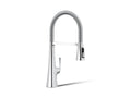 KOHLER K-22061-CP Graze Semi-Professional Kitchen Sink Faucet With Three-Function Sprayhead - Polished Chrome