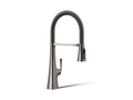 KOHLER K-22061-TT Graze Semi-Professional Kitchen Sink Faucet With Three-Function Sprayhead - Vibrant Titanium