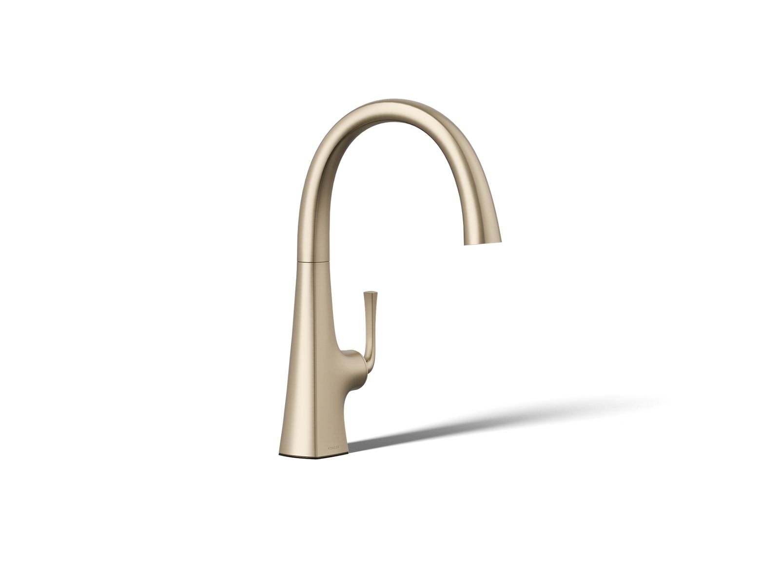 KOHLER K-22065-BV Graze Single-Handle Bar Sink Faucet - Vibrant Brushed Bronze