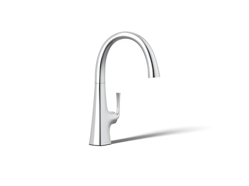 KOHLER K-22065-CP Graze Single-Handle Bar Sink Faucet - Polished Chrome