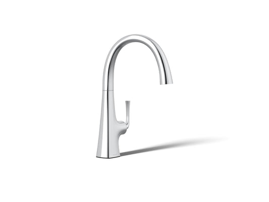 KOHLER K-22065-CP Graze Single-handle bar sink faucet - Polished Chrome