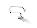 KOHLER K-22066-CP Graze Wall-Mount Pot Filler - Polished Chrome