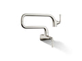 KOHLER K-22066-SN Graze Wall-Mount Pot Filler - Vibrant Polished Nickel