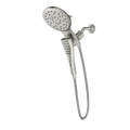 MOEN 220C2SRN  Eight-Function 7" Diameter Spray Head Standard With Handshower In Spot Resist Brushed Nickel