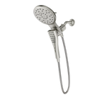 MOEN 220C2SRN  Eight-Function 7" Diameter Spray Head Standard With Handshower In Spot Resist Brushed Nickel