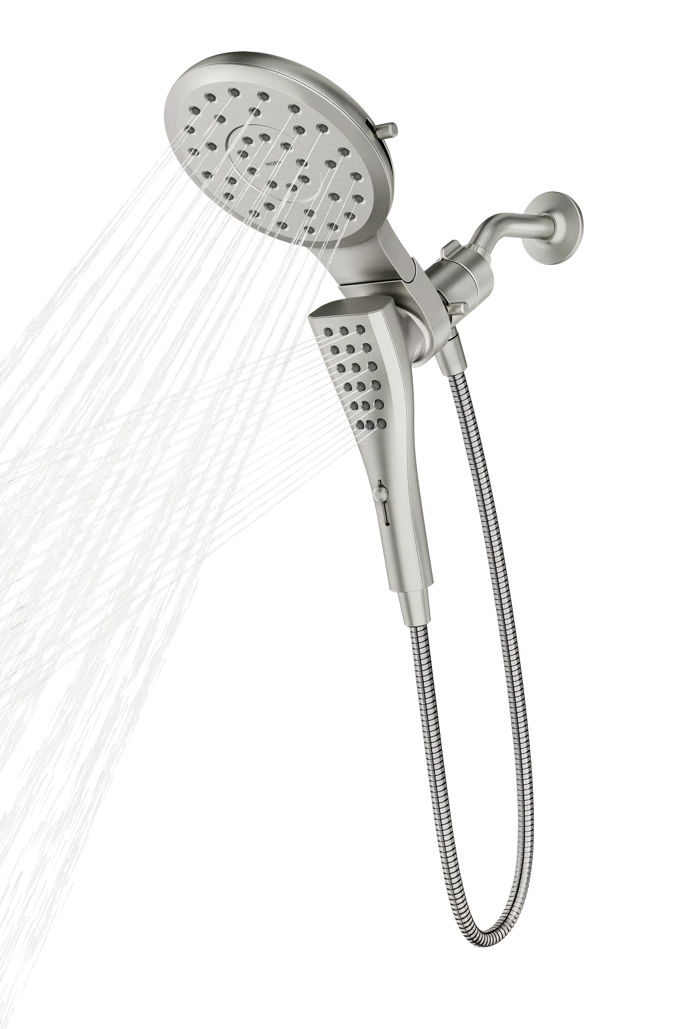 MOEN 220C2  Eight-Function 7" Diameter Spray Head Standard With Handshower In Chrome