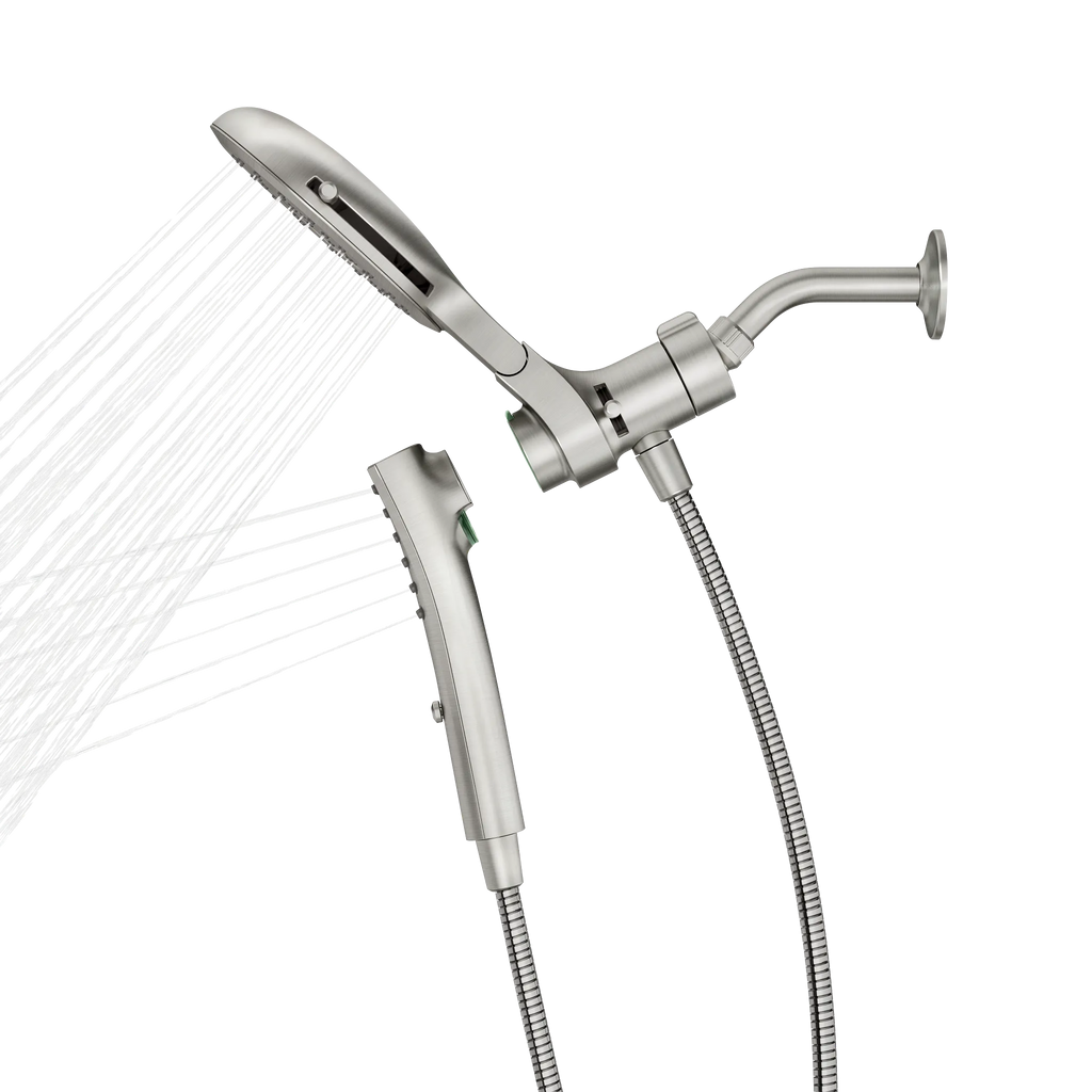 MOEN 220C2  Eight-Function 7" Diameter Spray Head Standard With Handshower In Chrome