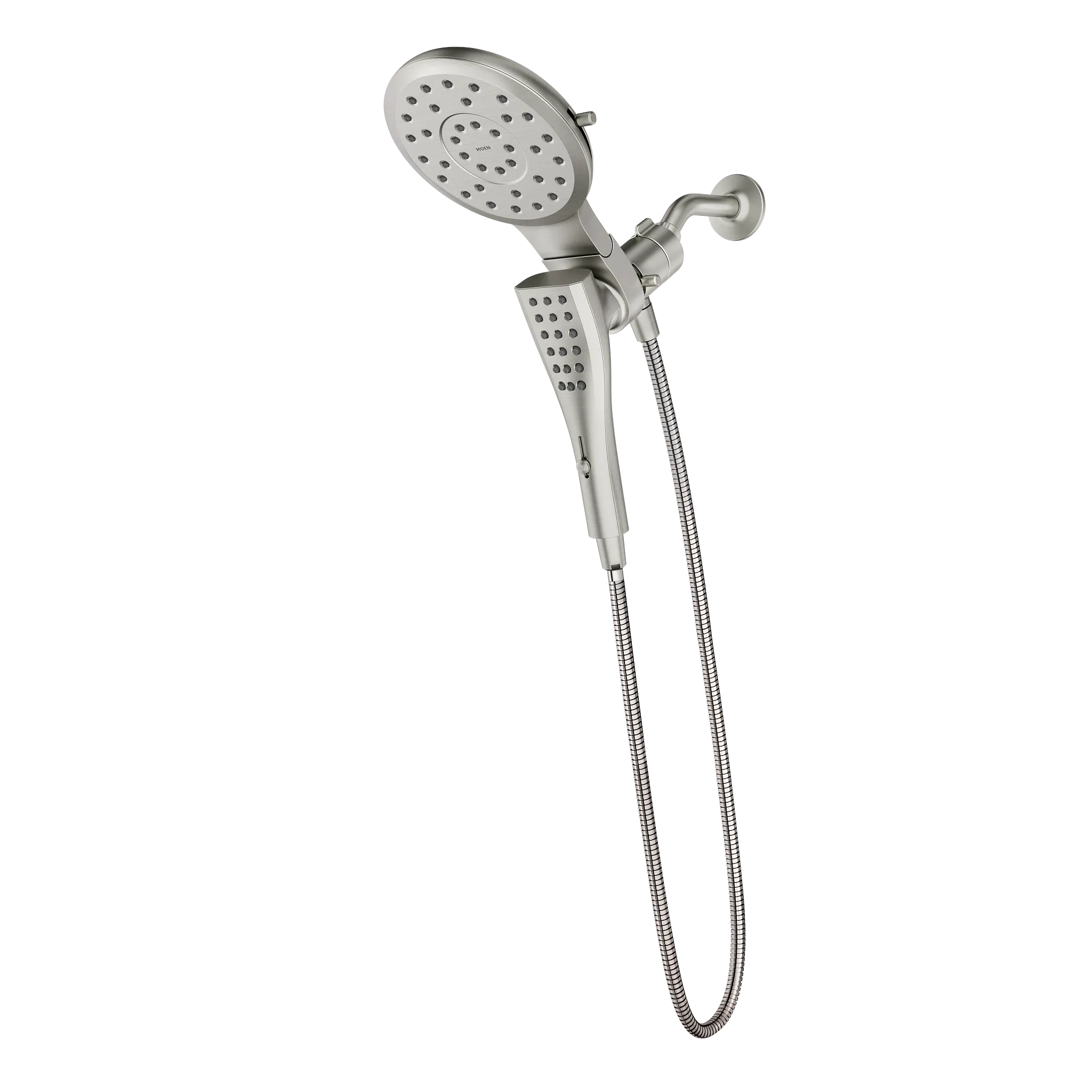 MOEN 220C3BN Verso Combination Shower with Infiniti Dial - Brushed Nickel
