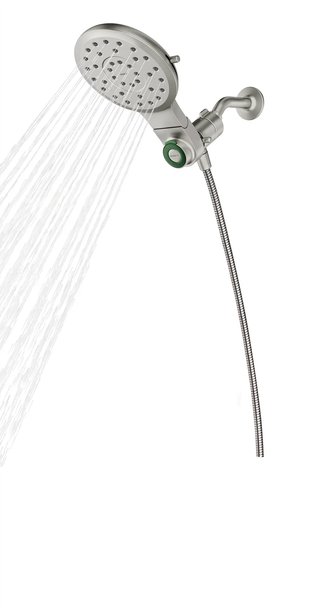 MOEN 220C3BN Verso Combination Shower with Infiniti Dial - Brushed Nickel