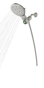 MOEN 220C3BN Verso Combination Shower with Infiniti Dial - Brushed Nickel